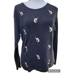 Valencia Black Cat Sweater Size Large Kitten